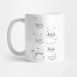 Method of Printing Vintage Patent Hand Drawing Mug